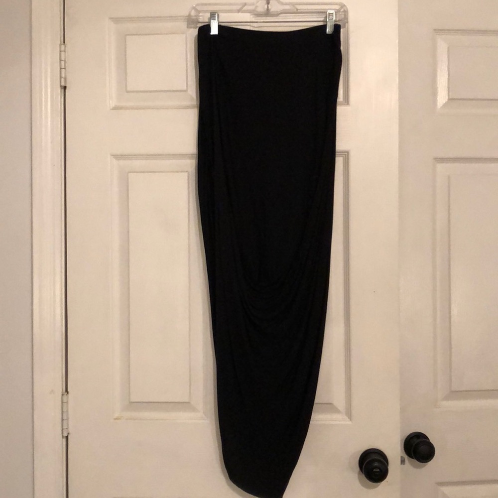 Black Midi Skirt